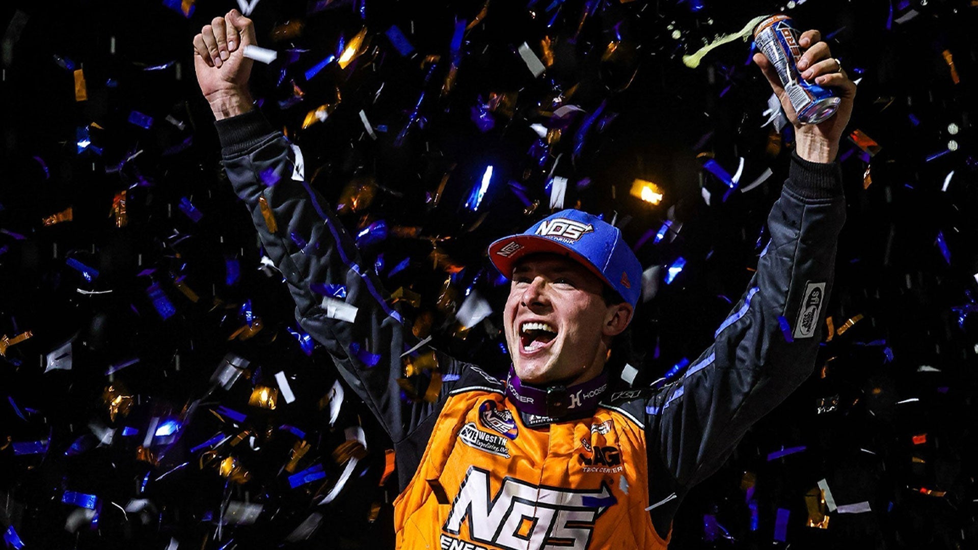 Spencer Bayston wins World of Outlaws opener.
