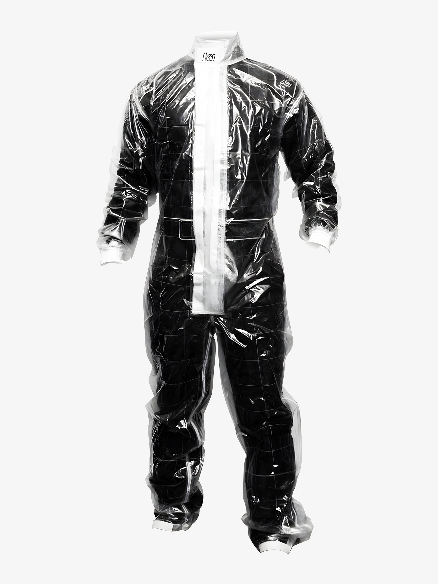 K1 kart racing rain suit clear