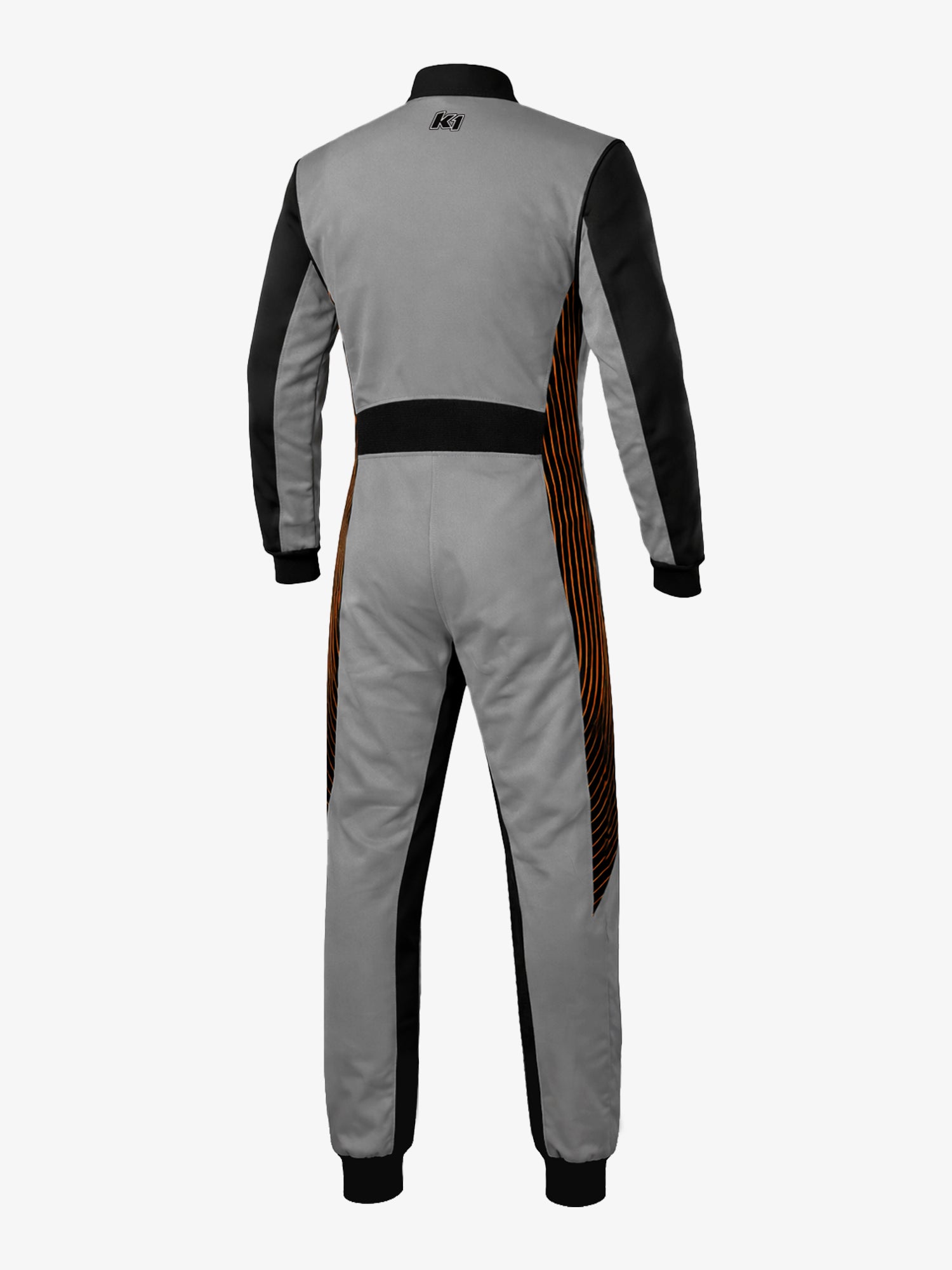 Strata Kart Racing Suit Gray/Flo Orange