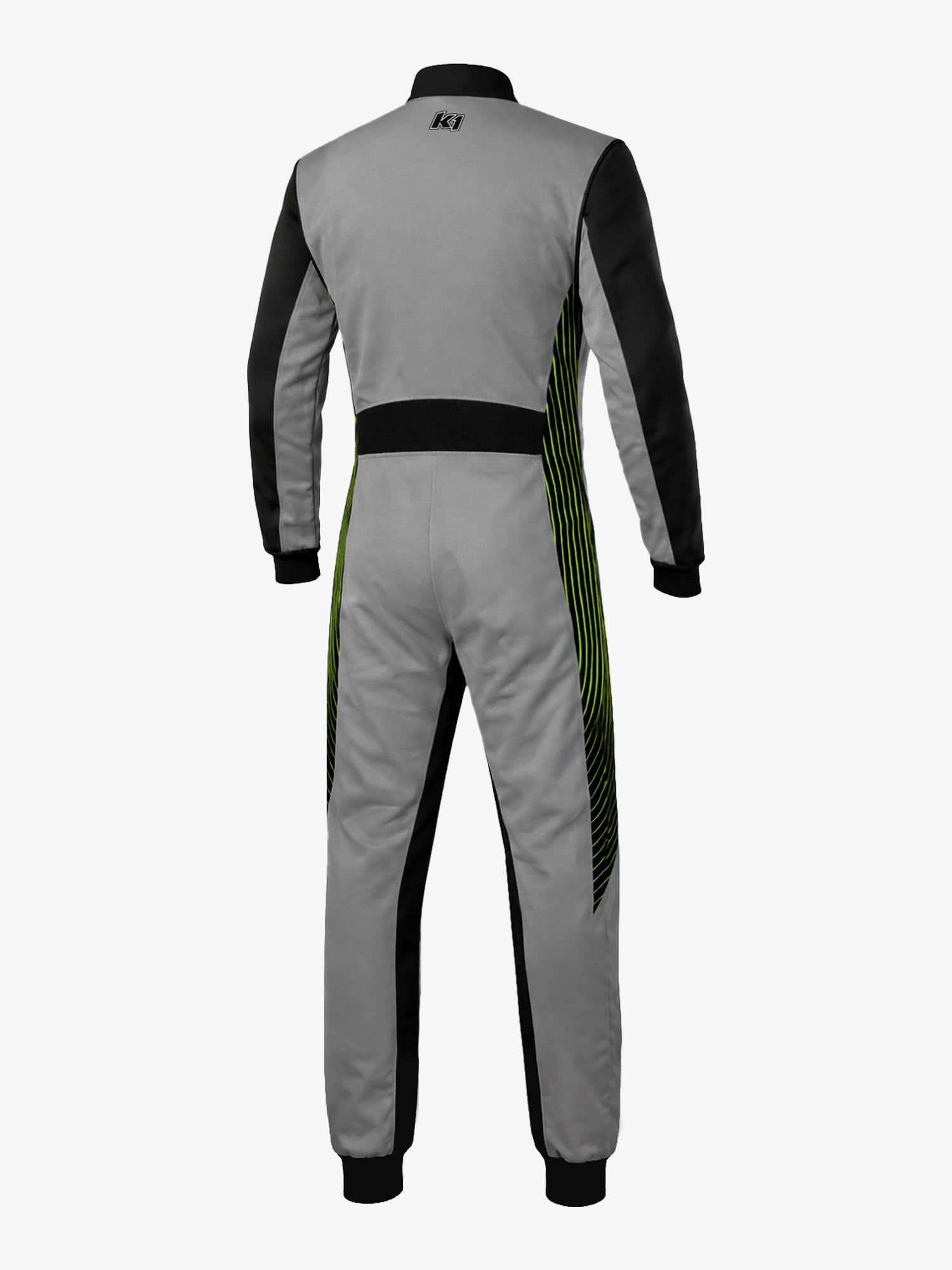 Strata Kart Racing Suit Gray/Flo Green
