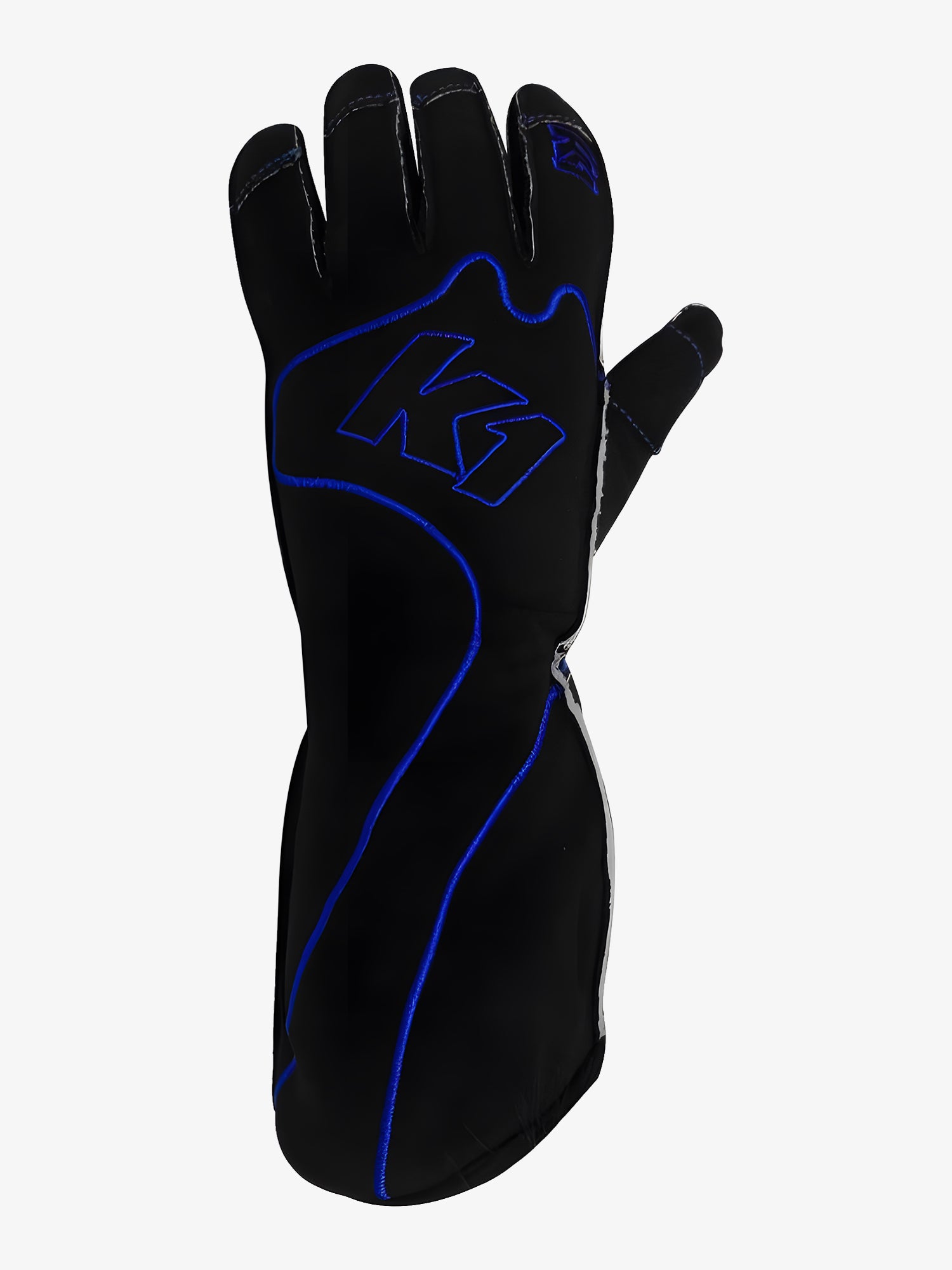 K1 RS1 kart racing glove black/blue