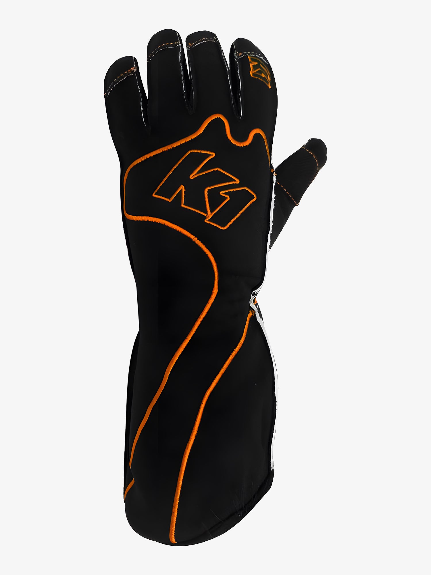 K1 RS1 kart racing glove black/orange