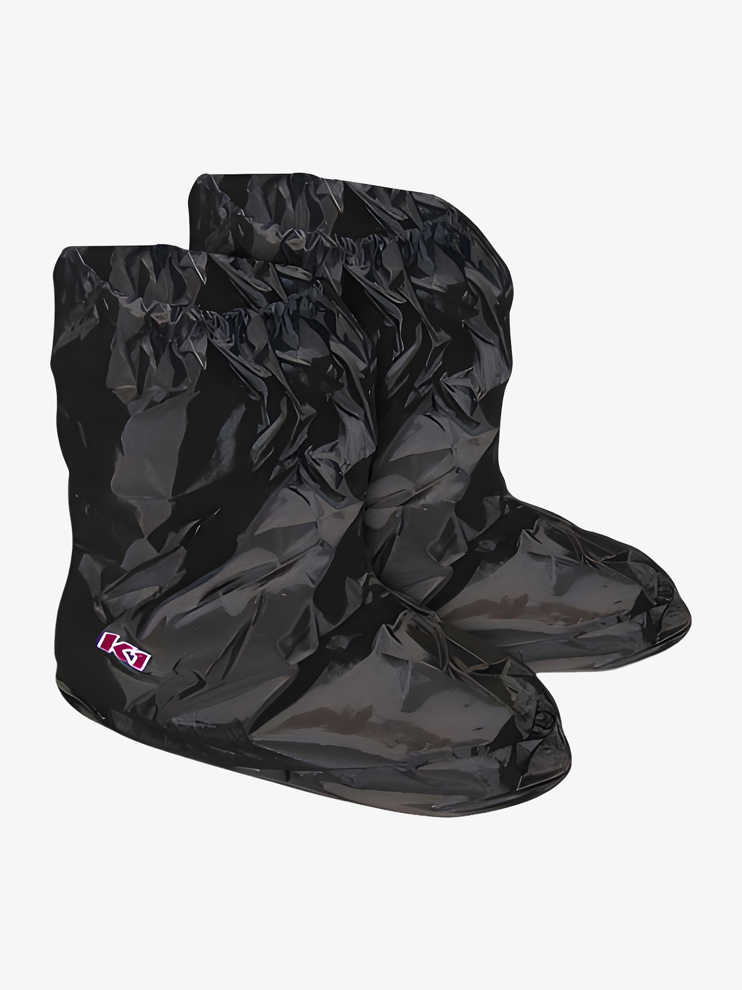 K1 kart racing rain boots black