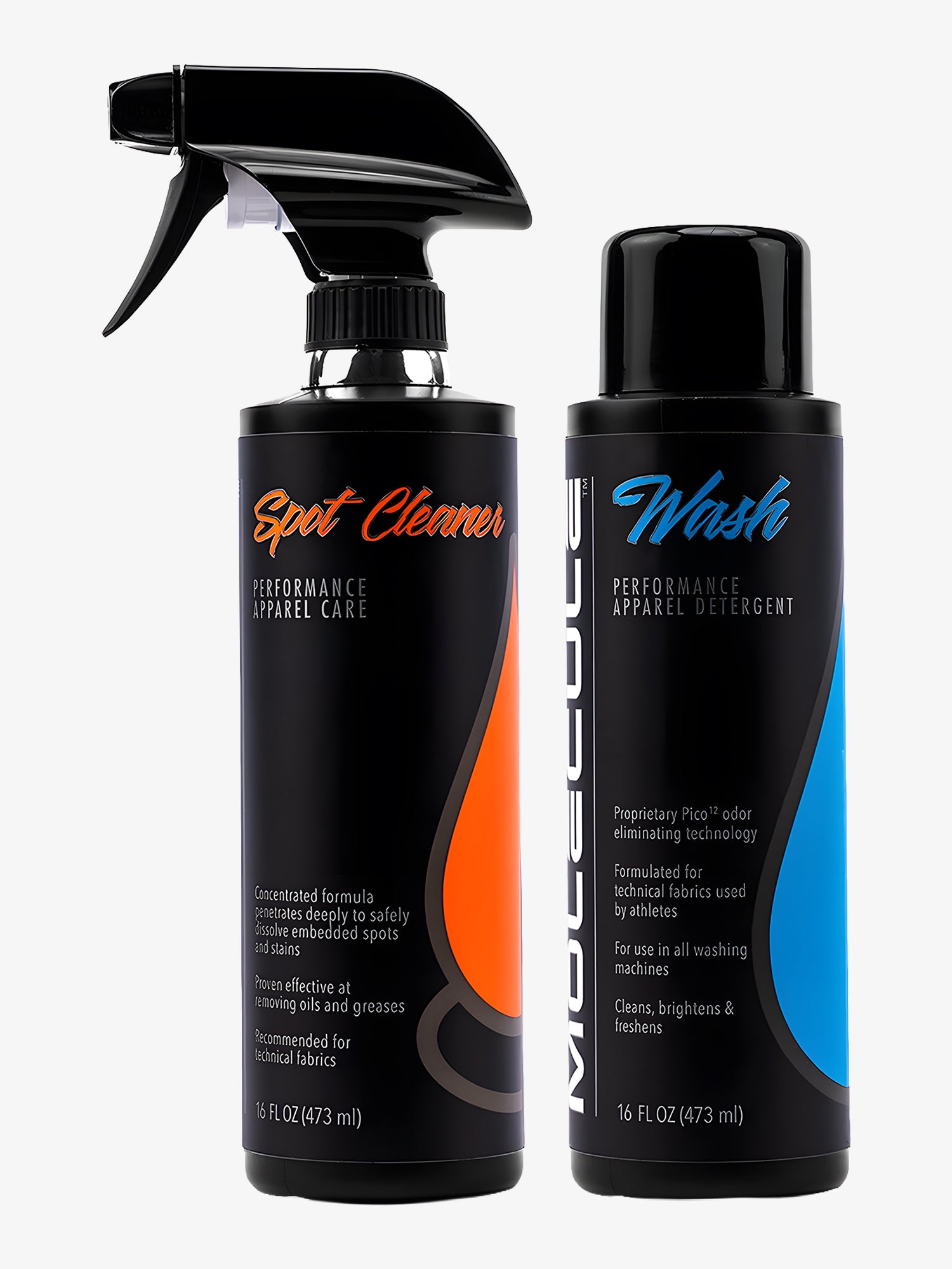 Molecule Spot Cleaer and Wash 16 oz. bottles
