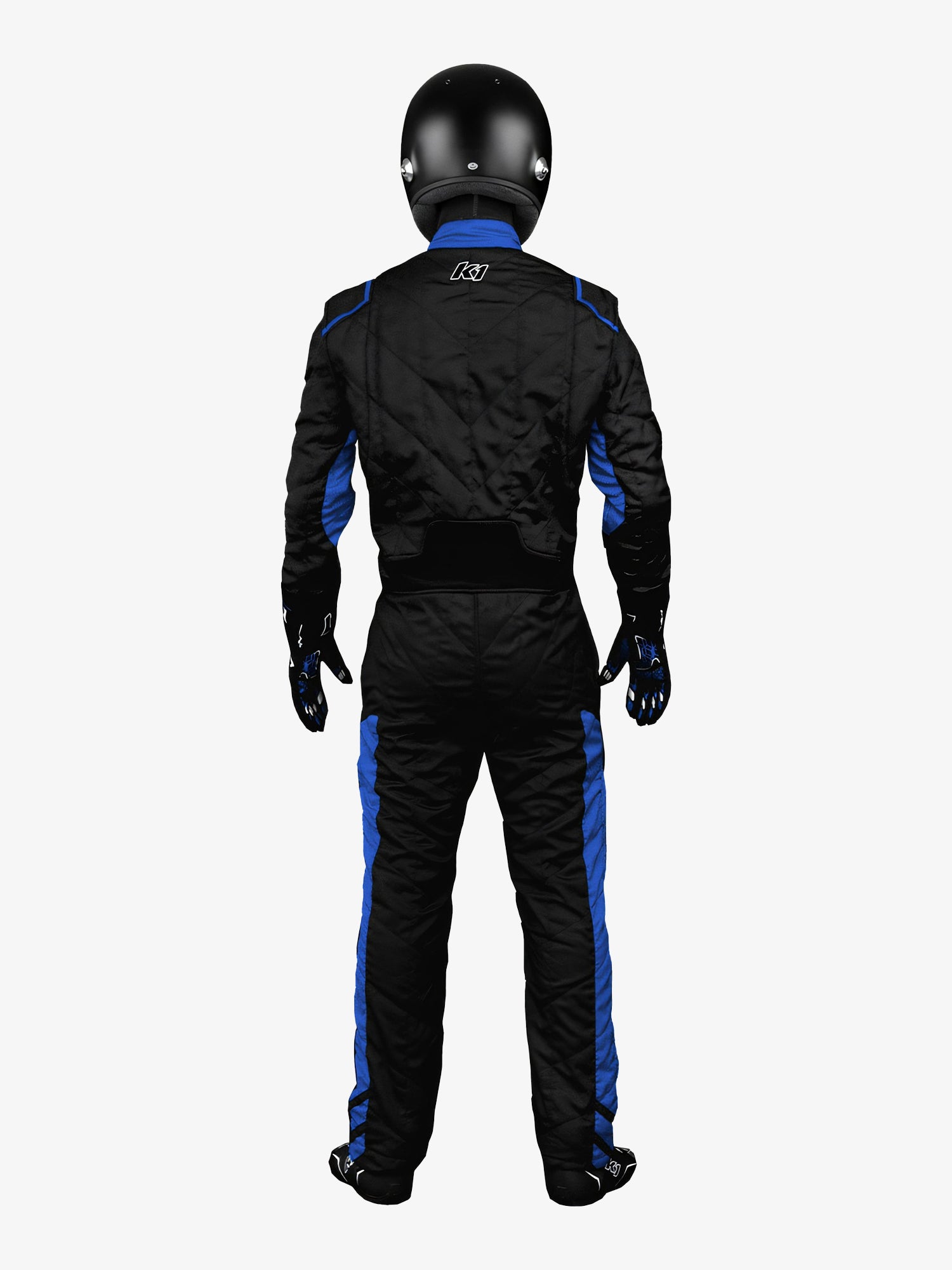 K1 Aero nomex racing suit black/blue