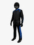 K1 Aero nomex racing suit black/blue