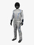 K1 GT-2 nomex racing suit silver/blue
