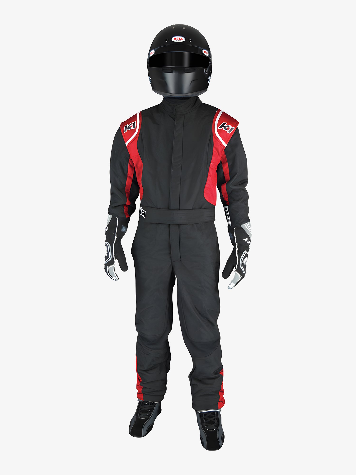 K1 Precision II Youth nomex race suit black/red