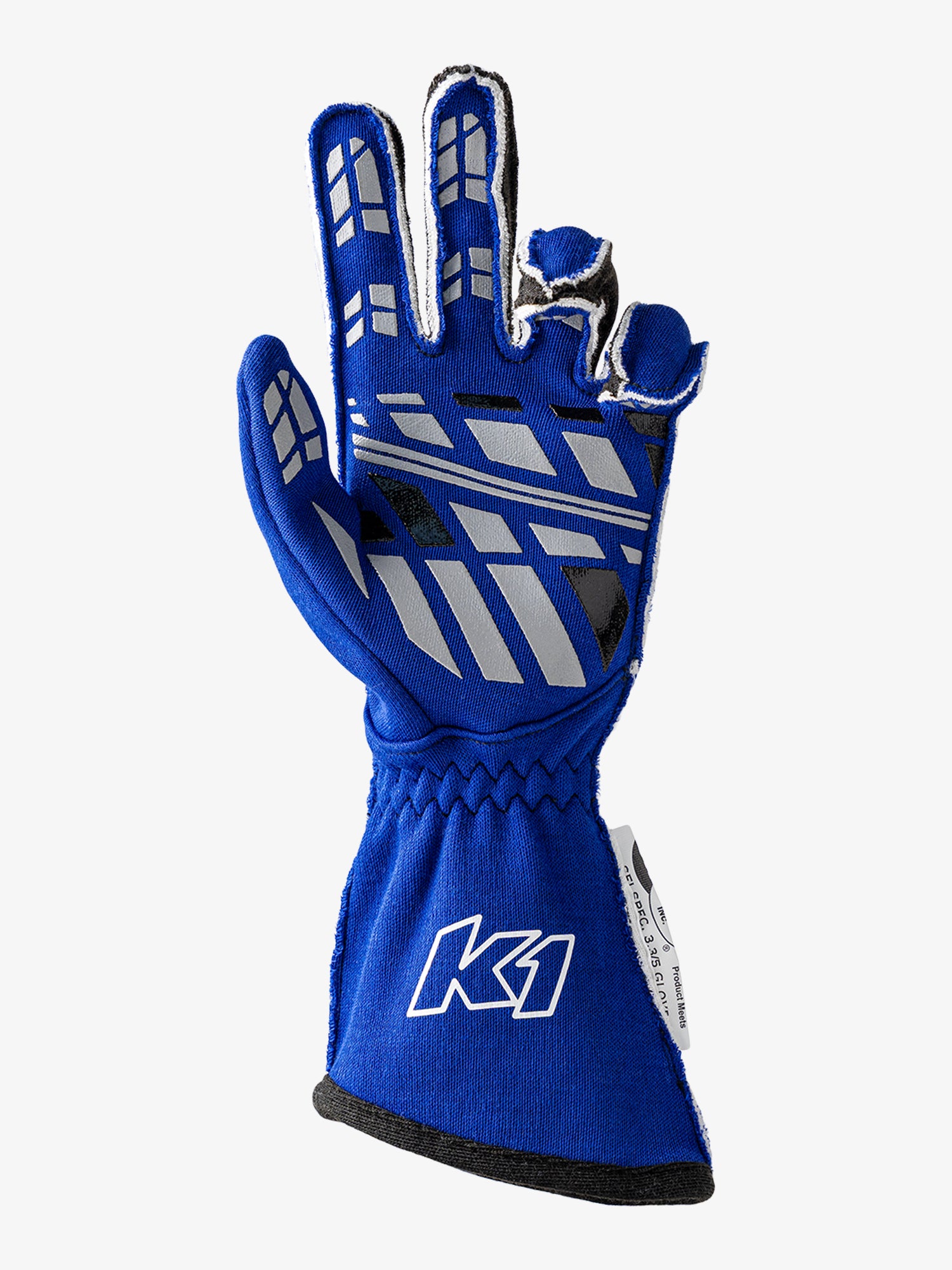 K1 Racegear 23-TR1-N-XL Glove Track1 Black X-Large SFI 5
