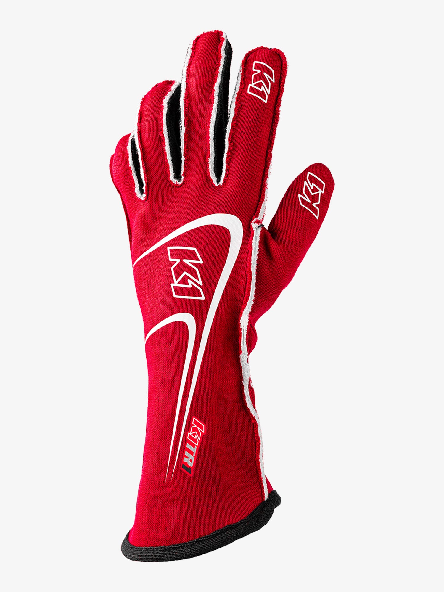 K1 Track 1 nomex racing glove red