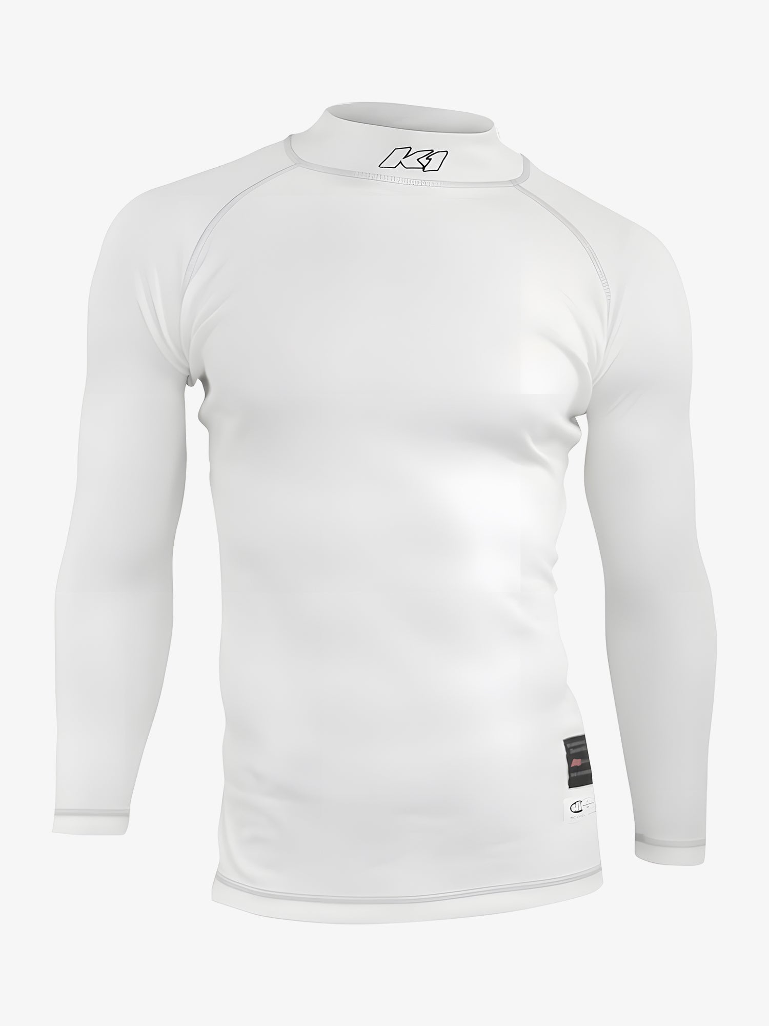 K1 Flex nomex base layer long sleeve undershirt white