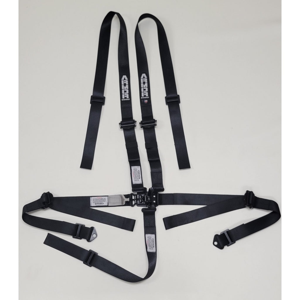 ARMOR SERIES LATCH & LINK BELTS, ADULT ALL 2" HARNESS SYSTEM W/ PULL UP LAP