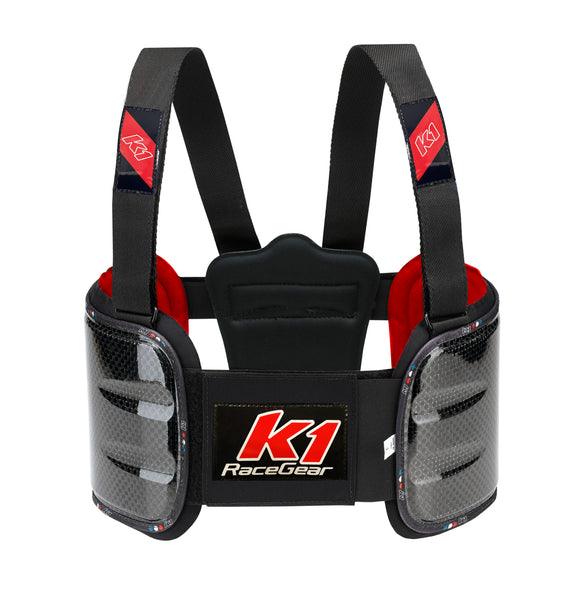 Motorcycle Rib Protector Ballistic Carbon Fiber Rib Protector – K1 RaceGear