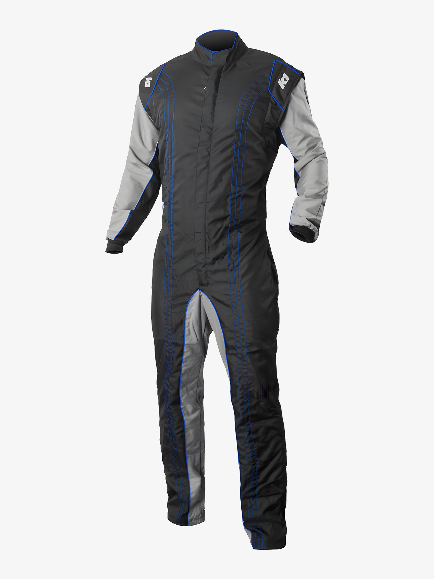 K1 GK2 karting suit black/blue