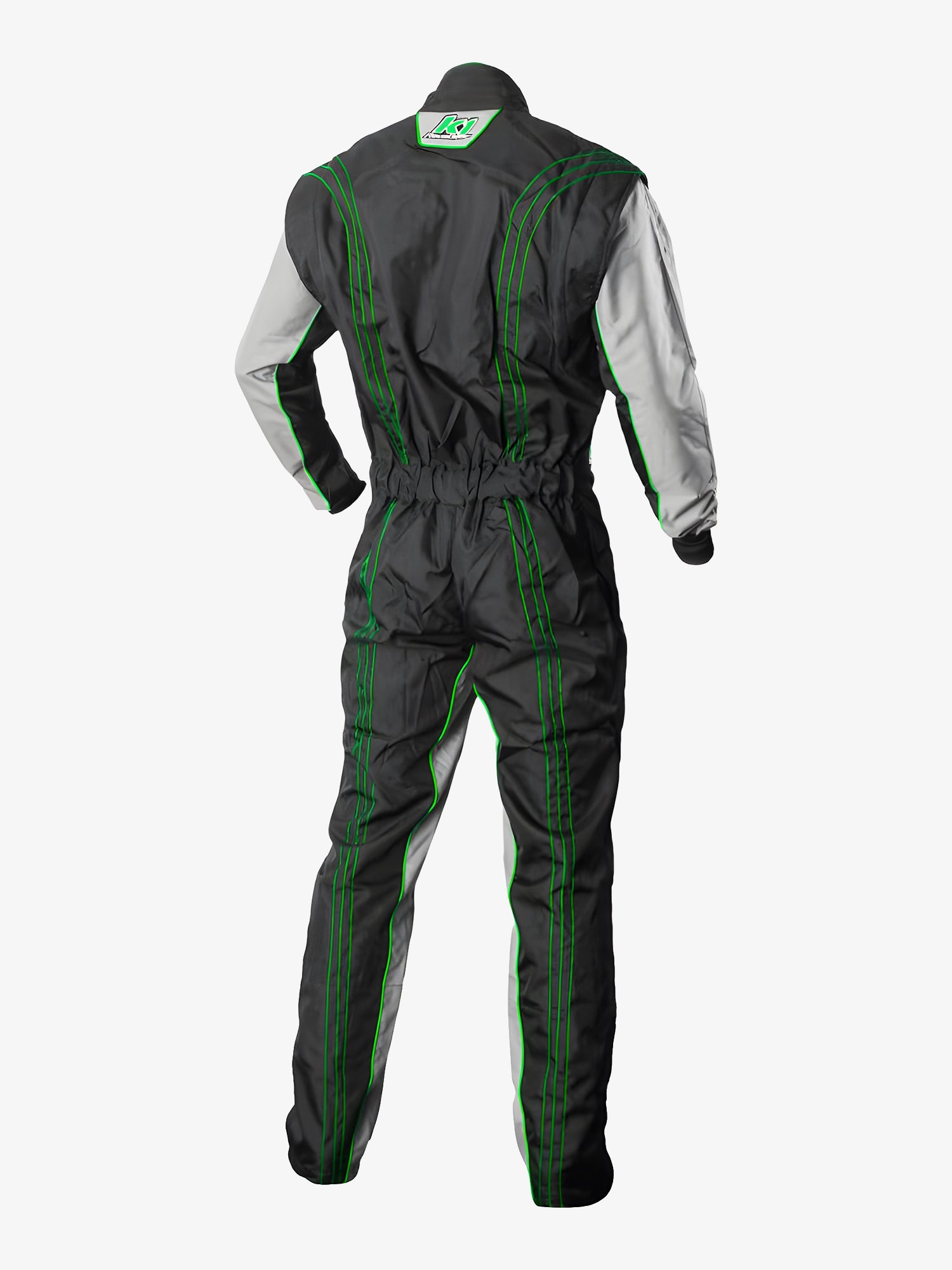 K1 GK2 karting suit black/green