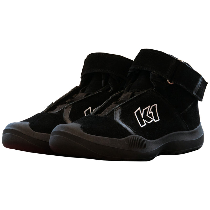 3/4 shot of a pair of Pit Crew shoes