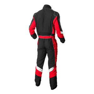 K1 RaceGear Auto Racing Suit - Precision Nomex SFI 3.2A/5 - Red Rear