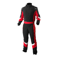 K1 RaceGear Auto Racing Suit - Precision Nomex SFI 3.2A/5 - Red Front